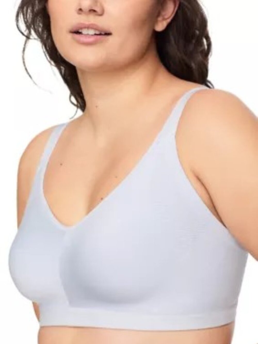#2275 Warner's Women's Easy Does It No Bulge Wirefree Contour Bra in Frost